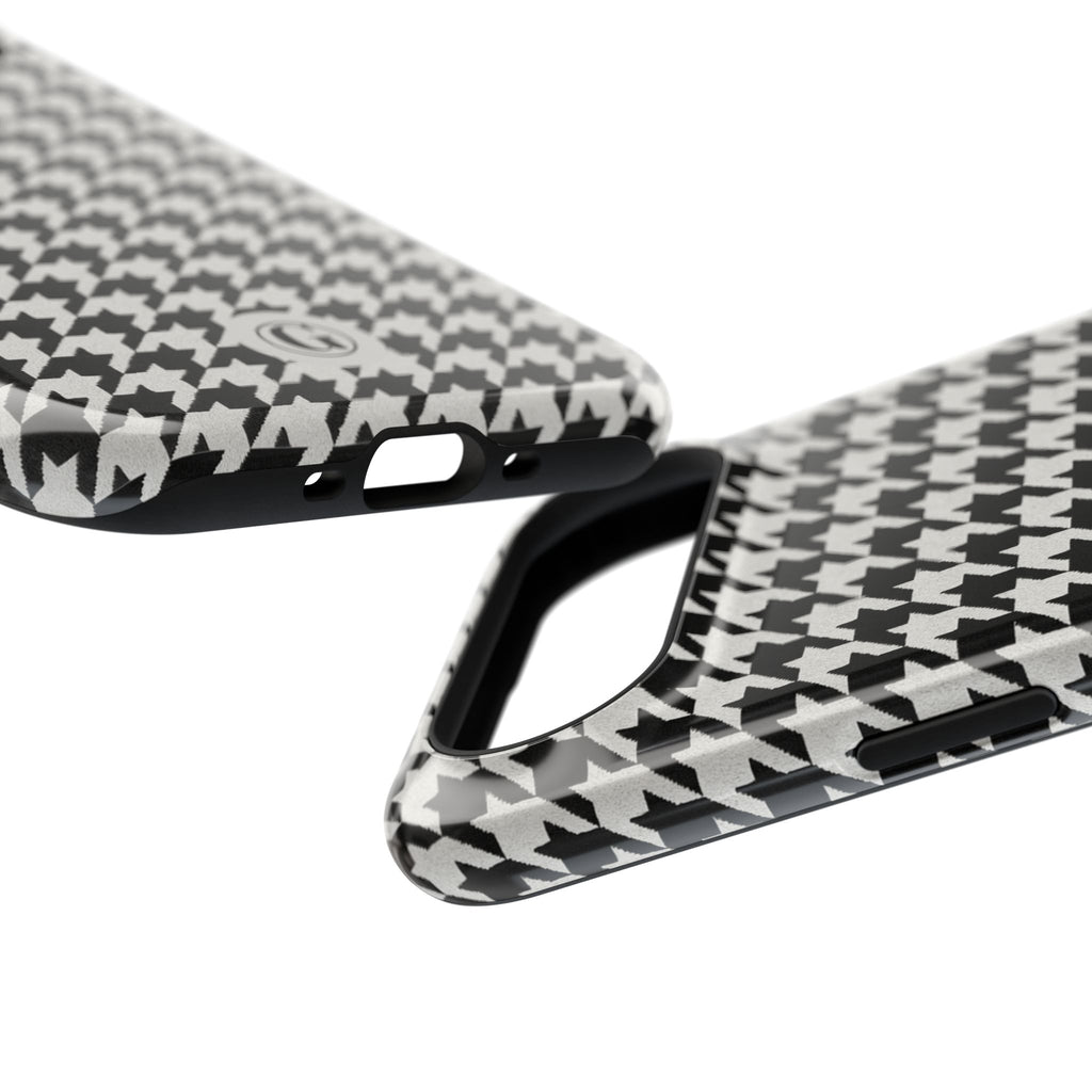 Houndstooth Print Phone Case