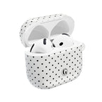 White Polka Dot AirPod Case