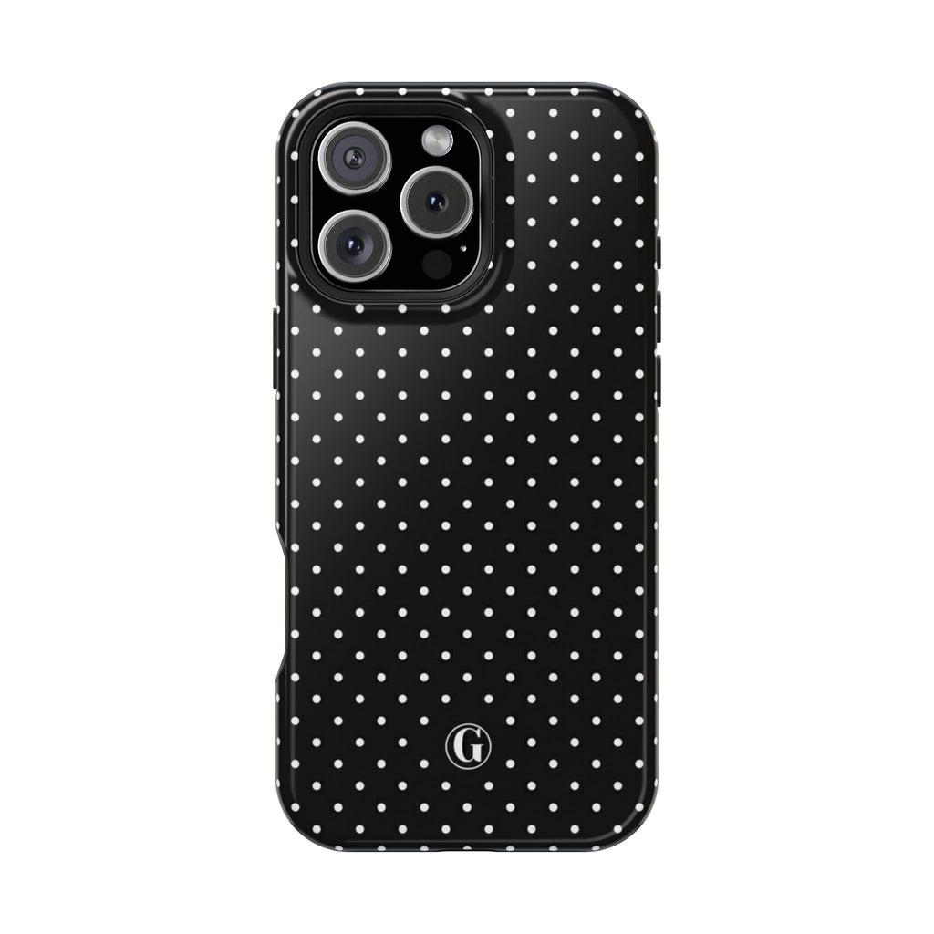 Black Polka Dots Phone Case