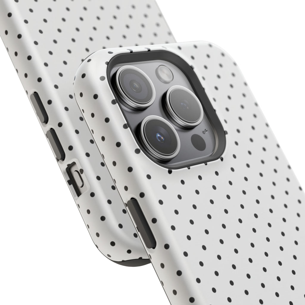 White Polka Dots Phone Case