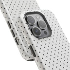 White Polka Dots Phone Case