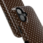 Brown Polka Dots Phone Case