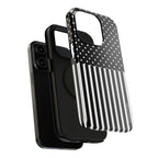 B&W Polka Dots x Stripes Phone Case