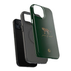Emerald Green 'Peace of Mind' Panther Phone Case