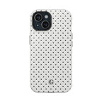 White Polka Dots Phone Case