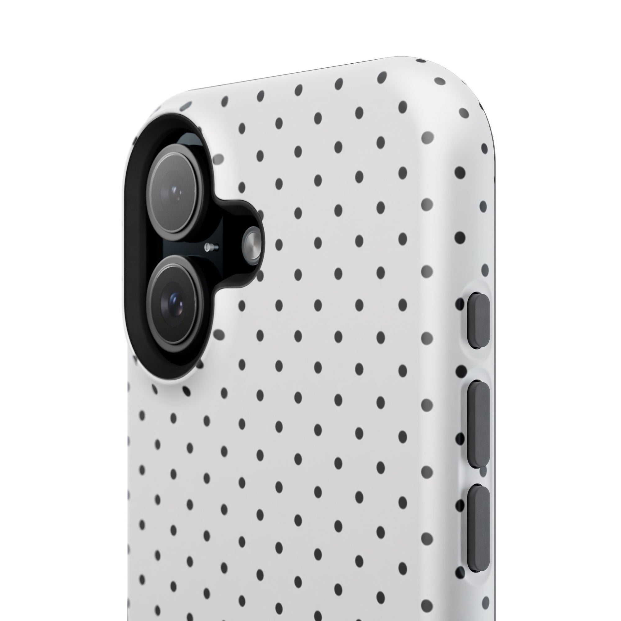 White Polka Dots Phone Case