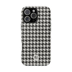 Houndstooth Print Phone Case