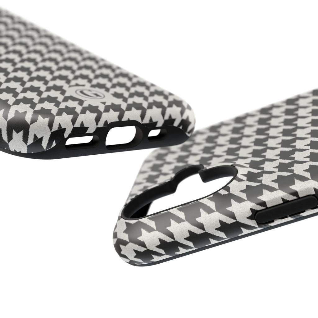 Houndstooth Print Phone Case