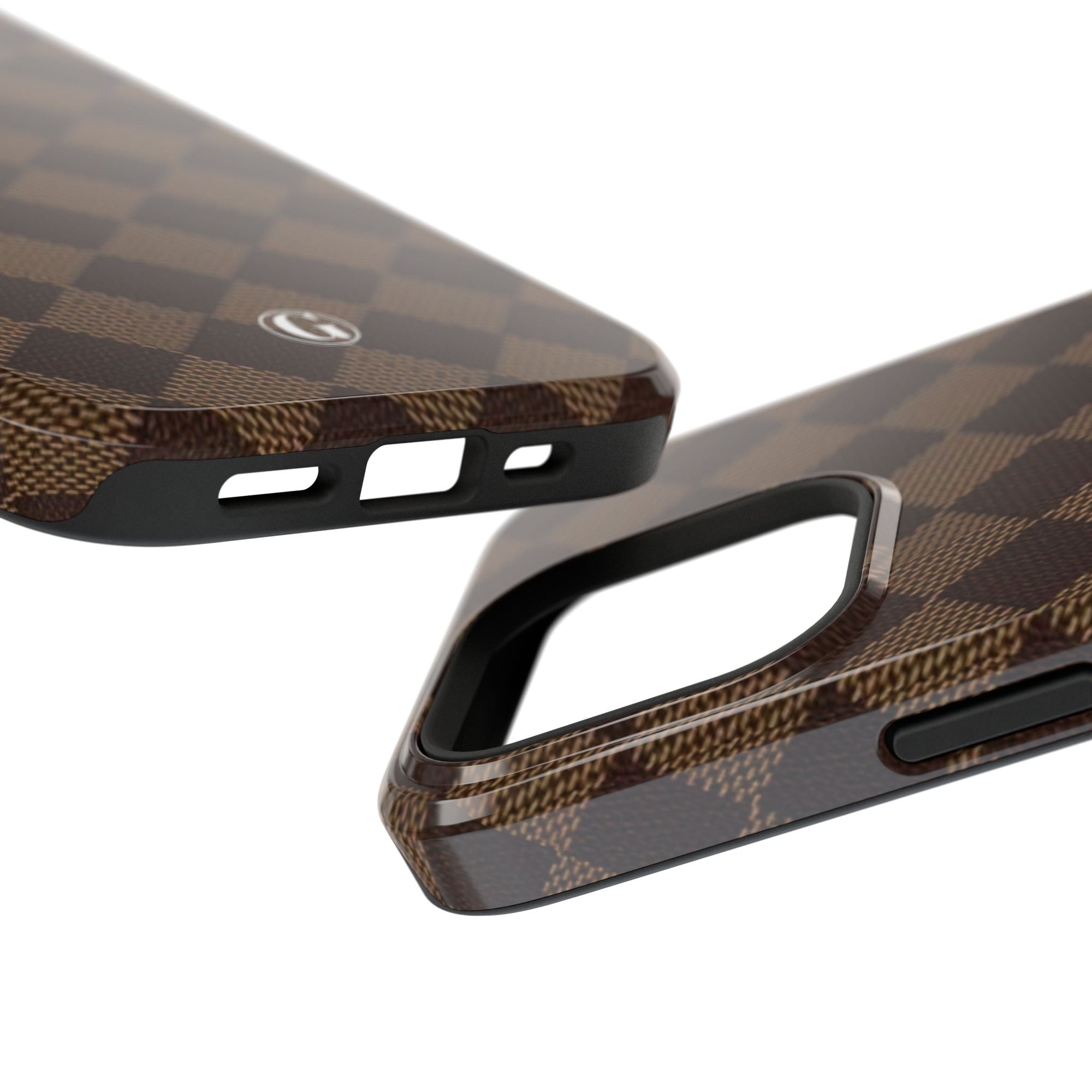 Brown Checkmate Phone Case