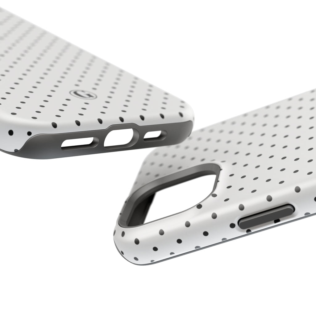 White Polka Dots Phone Case