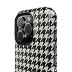 Houndstooth Print Phone Case
