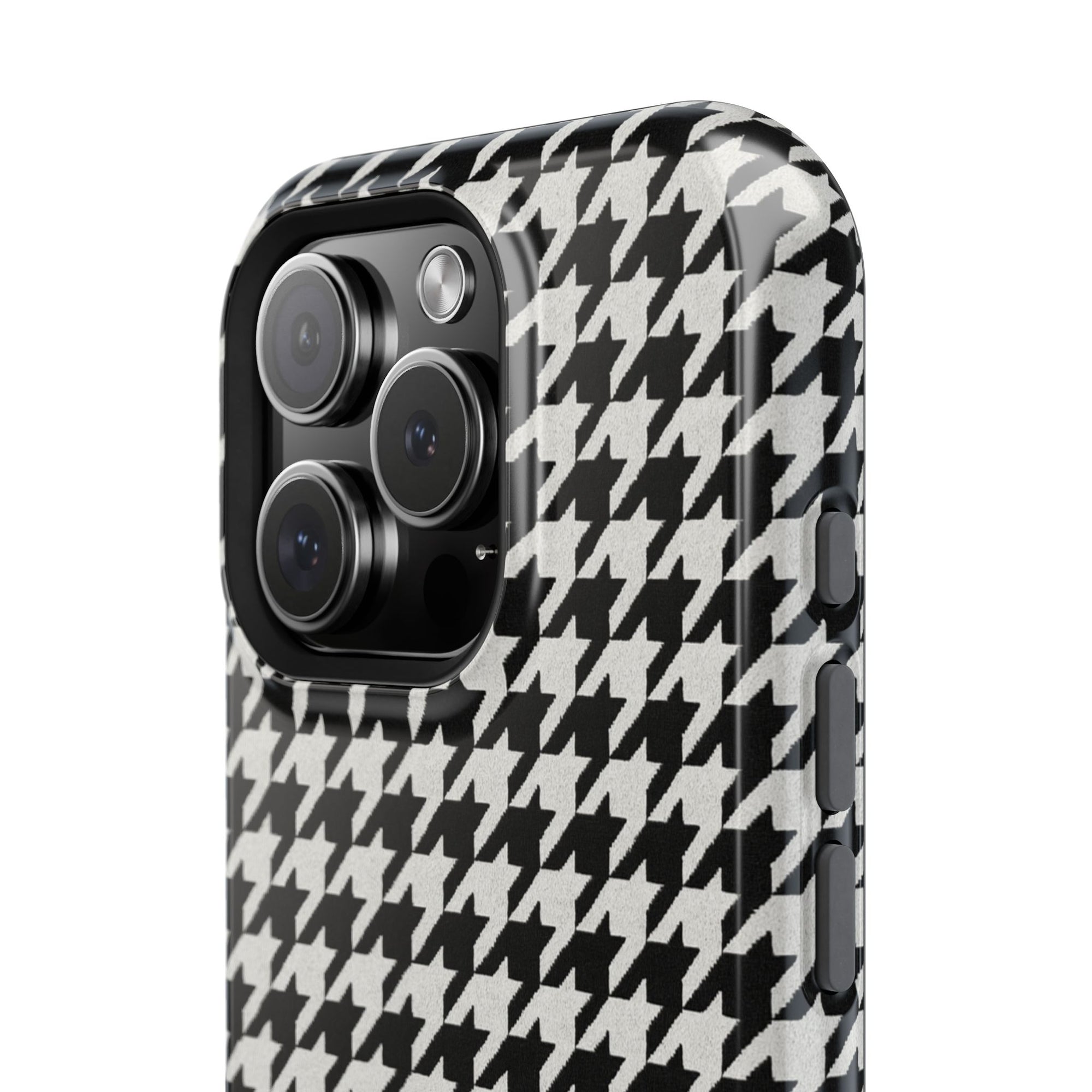 Houndstooth Print Phone Case