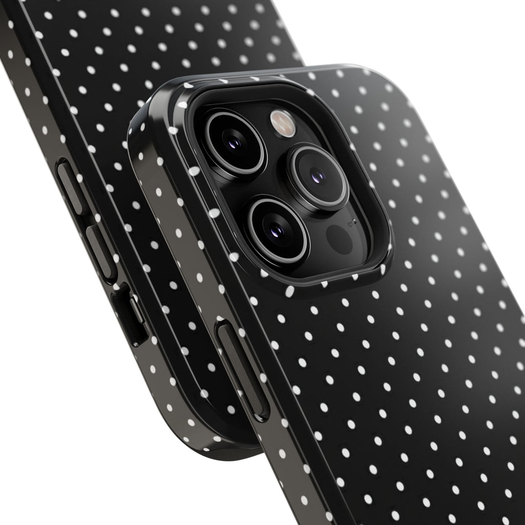 Black Polka Dots Phone Case