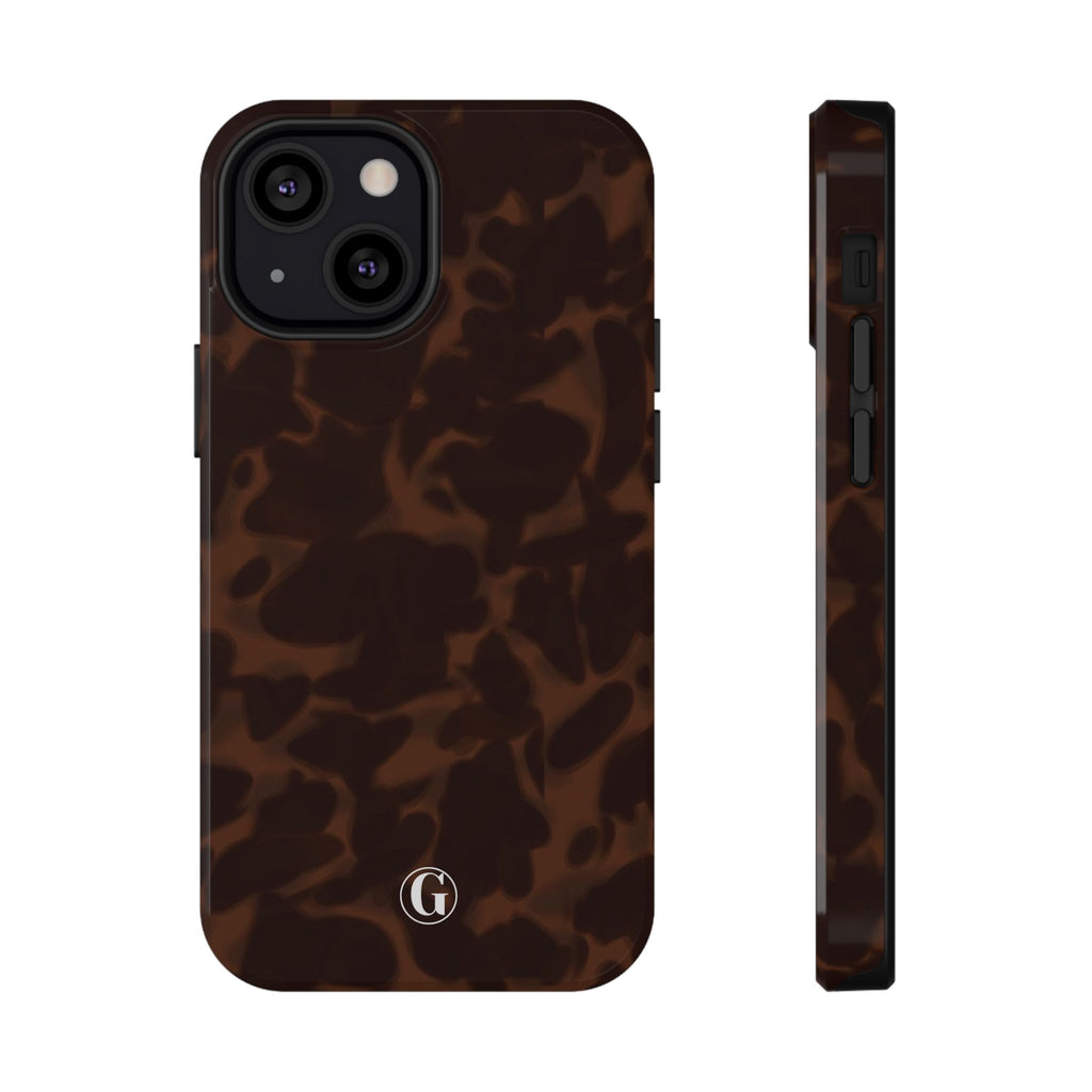Dark Tortoiseshell Phone Case