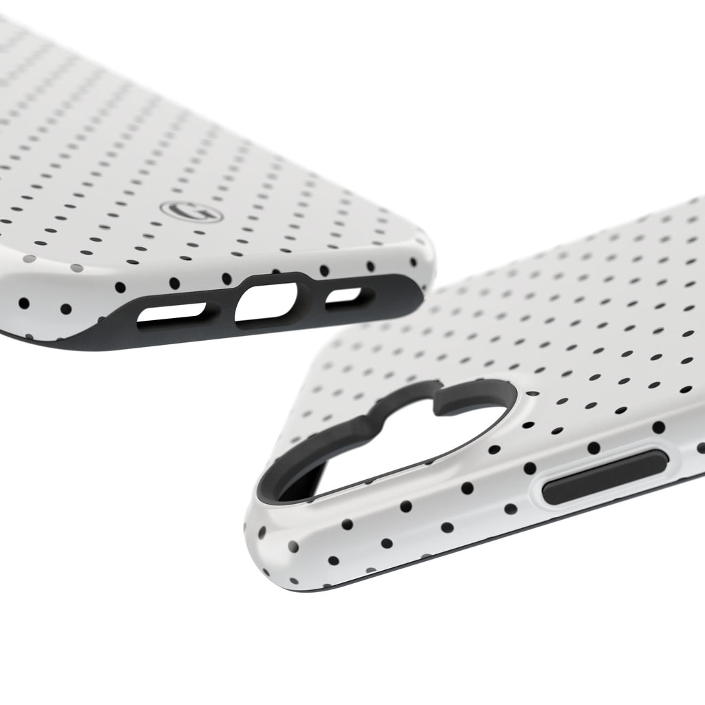 White Polka Dots Phone Case