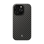 Black Polka Dots Phone Case