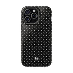 Black Polka Dots Phone Case