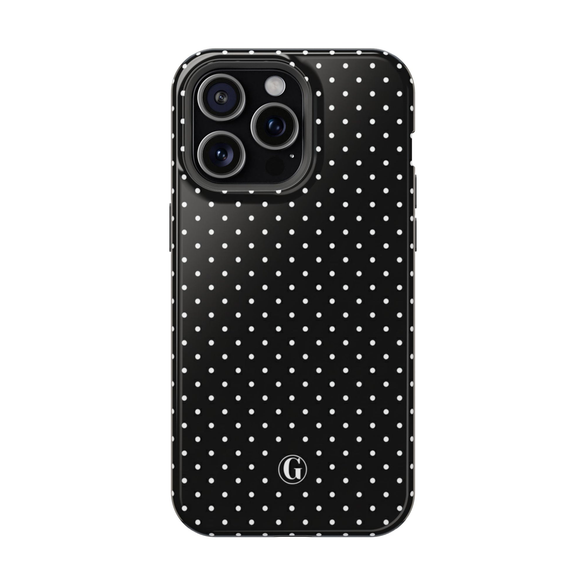 Black Polka Dots Phone Case