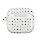 White Polka Dot AirPod Case