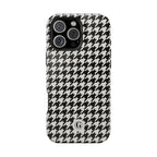 Houndstooth Print Phone Case