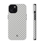 White Polka Dots Phone Case