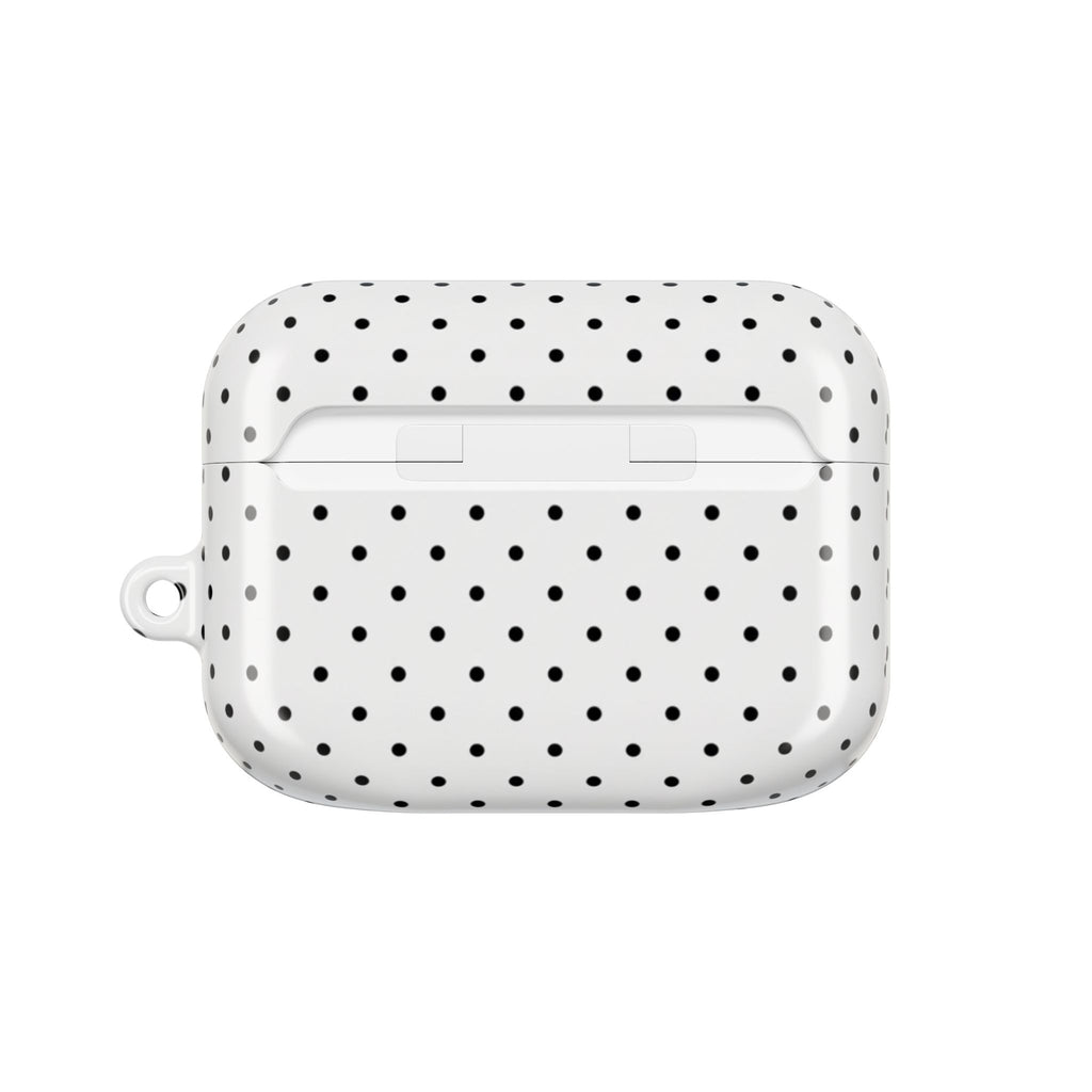 White Polka Dot AirPod Case