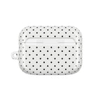 White Polka Dot AirPod Case