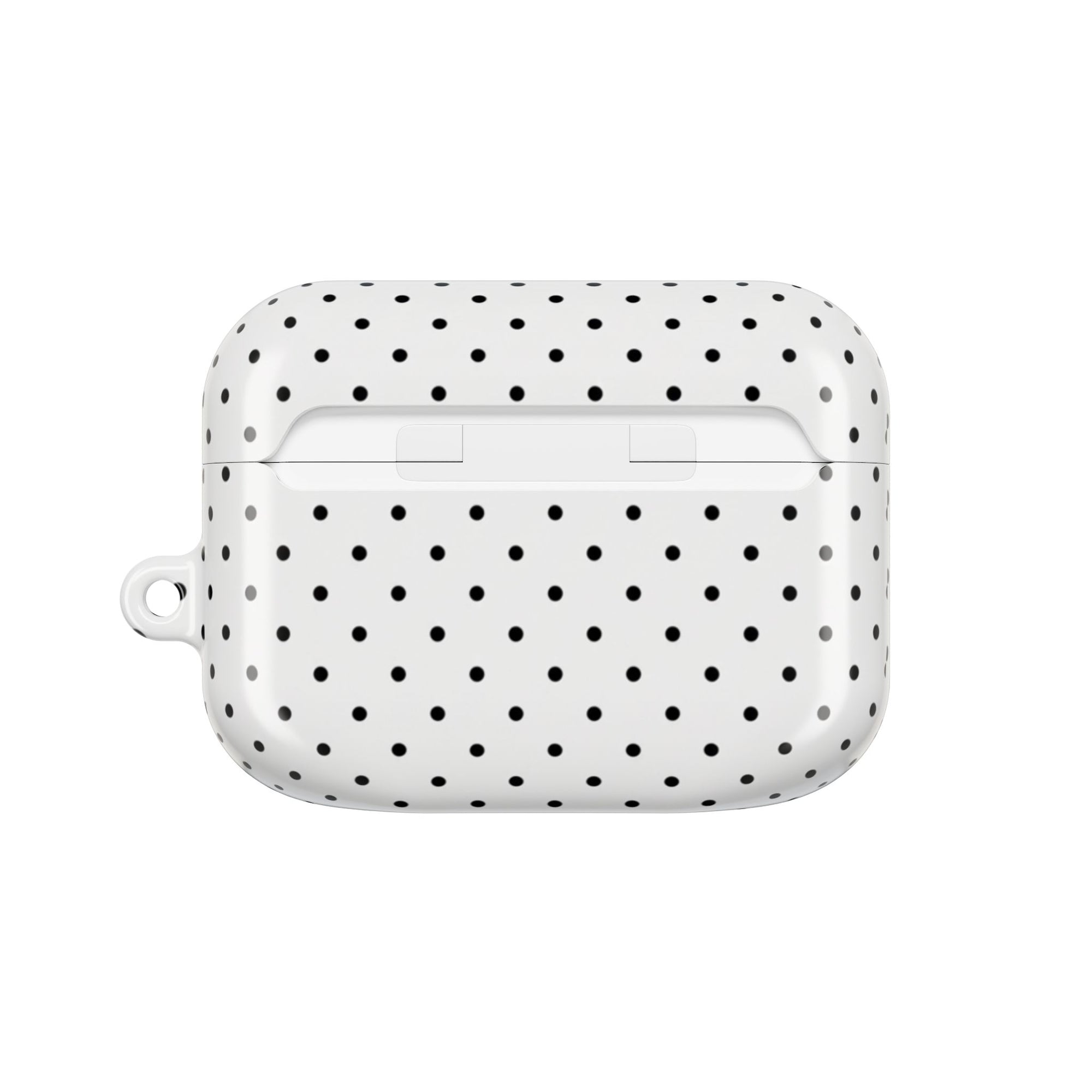White Polka Dot AirPod Case