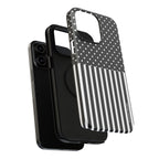 B&W Polka Dots x Stripes Phone Case