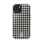 Houndstooth Print Phone Case
