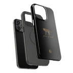 Black 'Peace of Mind' Panther Phone Case