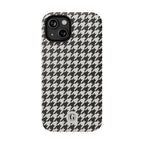 Houndstooth Print Phone Case