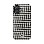 Houndstooth Print Phone Case