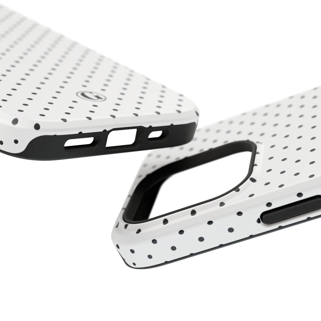 White Polka Dots Phone Case