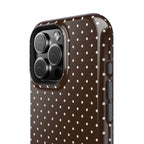 Brown Polka Dots Phone Case