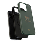 Emerald Green 'Peace of Mind' Panther Phone Case