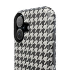 Houndstooth Print Phone Case