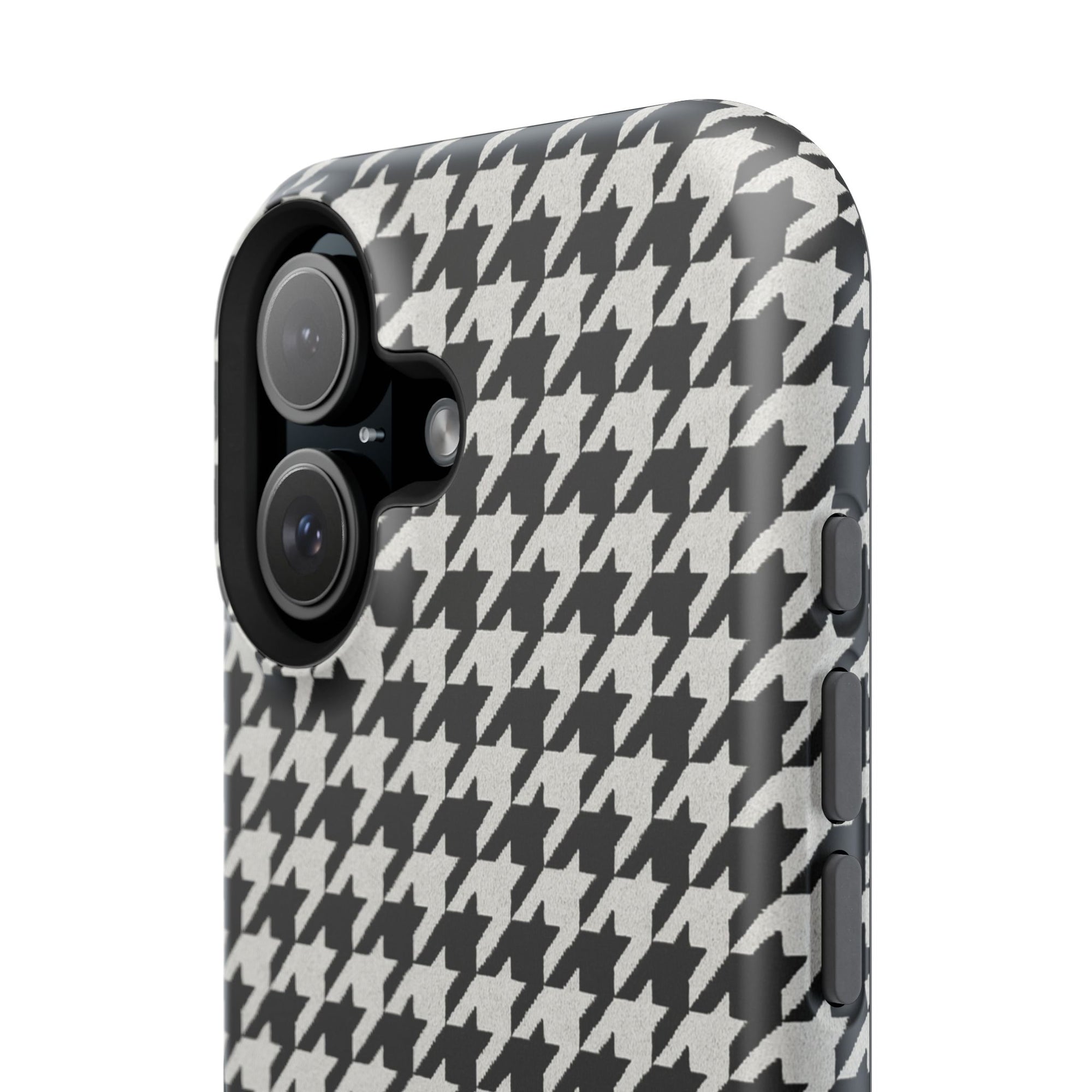 Houndstooth Print Phone Case