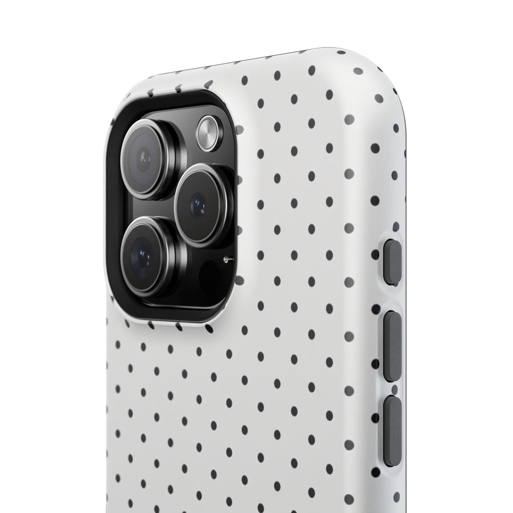White Polka Dots Phone Case