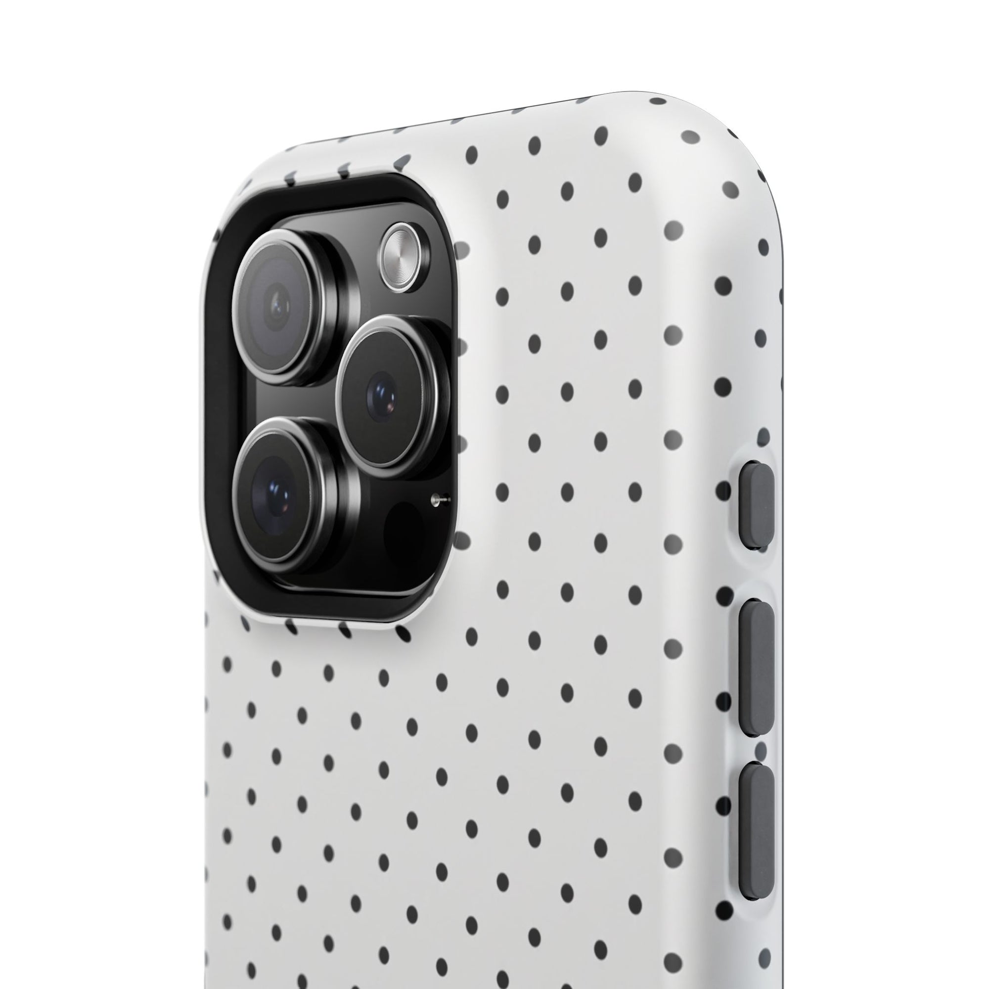 White Polka Dots Phone Case