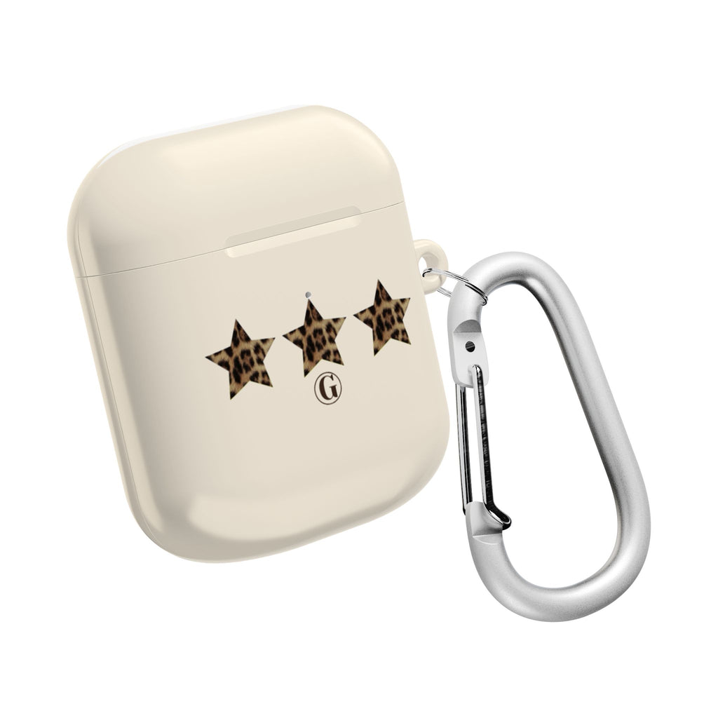 Leopard Print Stars AirPod Case