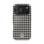 Houndstooth Print Phone Case