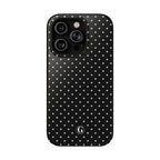 Black Polka Dots Phone Case