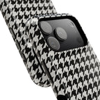 Houndstooth Print Phone Case