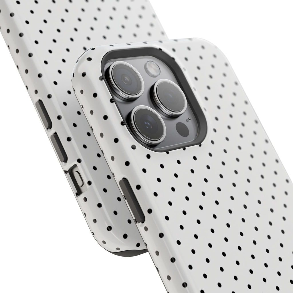 White Polka Dots Phone Case