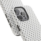 White Polka Dots Phone Case