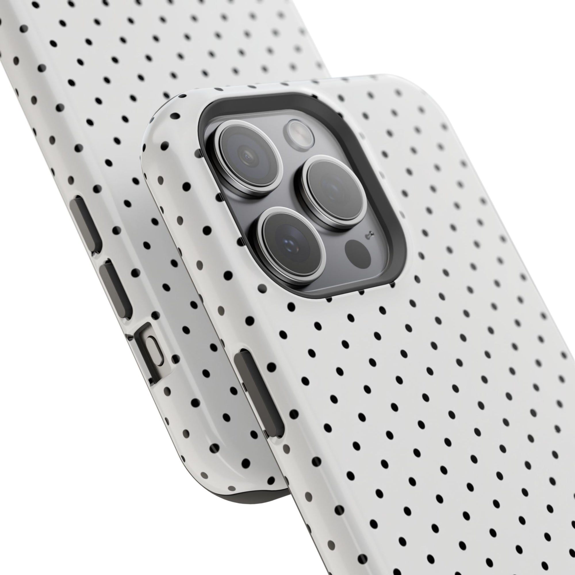 White Polka Dots Phone Case