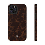 Dark Tortoiseshell Phone Case