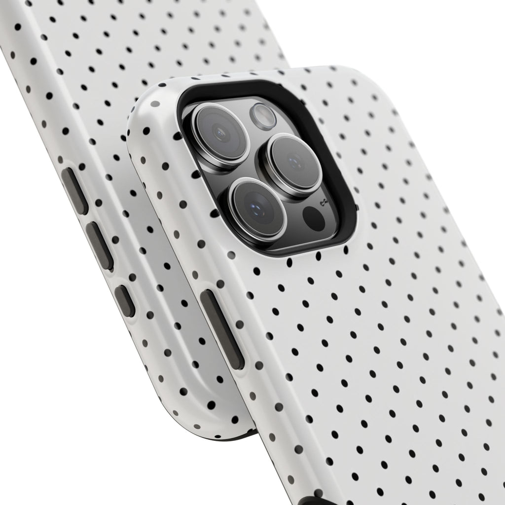 White Polka Dots Phone Case