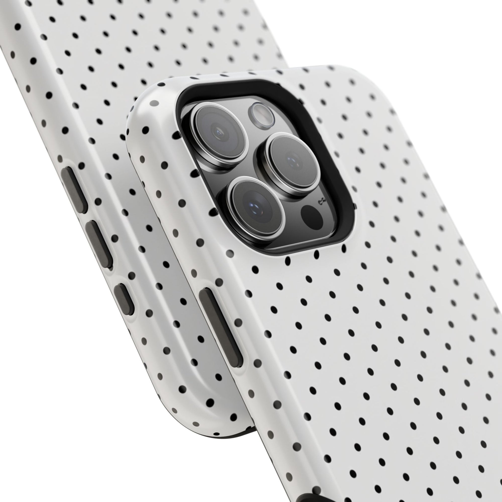 White Polka Dots Phone Case